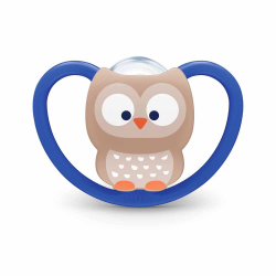 Nuk Silicone Space Soother 18-36 Months Blue Owl