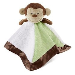 Plush Satin Trim Baby Blanket