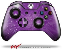 Stardust Purple - Decal Style Skin Fits Microsoft Xbox One Wireless Controller Controller Not Included