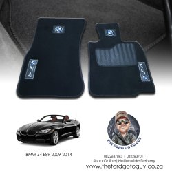 BMW Z4 E89 2009-2014 Custom Rubber Floor Mats For