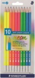 Staedtler Neon Hb Graphite Pencils 10 Pack Box Of 10 Packs