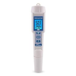 4 In 1 Water Quality Tester Lcd Backlit Screen Ec And Temperature Water Test Kit Digital Tds-meter For Aquariums Swimming Pool Drinking Water