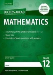Success Ahead In Mathematics Zambia : Grade 12: Study Guide Paperback