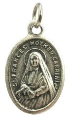 Frances Xavier Cabrini Medal - Patron Saint Of Immigrants & Hospital Administrators