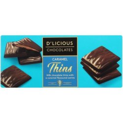 D'licious 150g Salted Caramel Thins