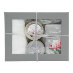 Natures Edition Little Wonders Gift Set Protea Pride Containing 200G Soap 50G Body Butter 80G Bath Salts 80G