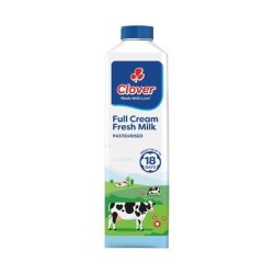 Clover Full Cream Fresh Milk 1L