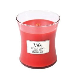 Cranberry Cider - Woodwick 10OZ Medium Jar Candle Burns 100 Hours