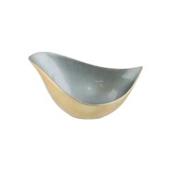 Grey & Gold Decorative Bowl