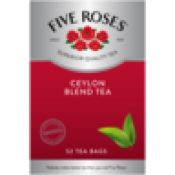 Five Roses Ceylon Blended Teabags 52 Pack