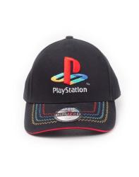 Playstation - Retro Logo Adjustable Adjustable Black Headwear