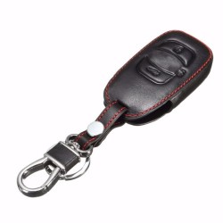 Leather Car Case Cover Holder For Subaru Forester Legacy Outback Remote Smart Key Xv