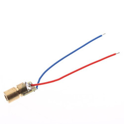 | Copper 5mw Red Dot Laser Diode Module For Electronics Diy Development & Projects..