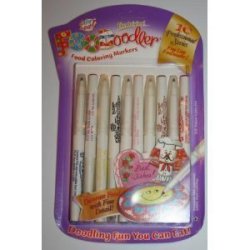 Foodoodler Food Coloring Markers - 10 Colors - Kosher 1 A By Private Label