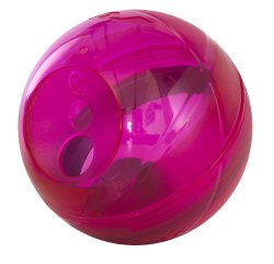 Rogz Tumbler Dog Treat Dispenser - Pink - Medium 120MM