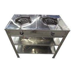 Cadac King 2 Plate Stainless Steel Gas Stove