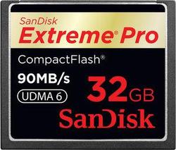 SanDisk Extreme Pro 32GB Compact Flash Memory Card