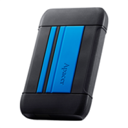 Apacer AC633 1TB USB 3.1 External Hard Drive - Blue Retail Box Limited 3 Year Warranty   features:internal Suspension Structure For External Forcesthe Unique Internal