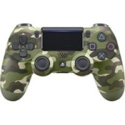 Sony Playstation Dualshock 4 V2 Controller Green Camouflage