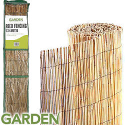 Garden Reed Fencing: 1 X 4m Set Of 2