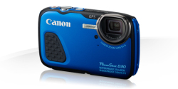 Canon Powershot D30 Blue