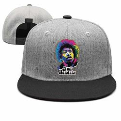 Happyness Men&women Jimi-hendrix-limited-purple-pressed- Cricket Cap Dad Black Trucker Hat