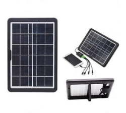 Solac Solar Panel 8W With USB Port For Charging Small Electronics