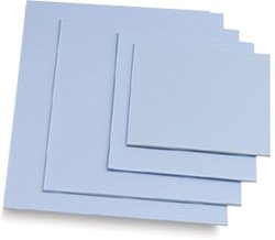 Easy Cut Carving Sheets - 4 Pack Blue Soft & Firm Artist Printmaking Block Printing Set For Sharp Clear Prints Easy-to-cut Linoleum 4" 6"