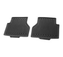 A6 Set Of 2 Rear Rubber Floor Foot Mats For A6 A7 RS6 RS7 2019 Onwards