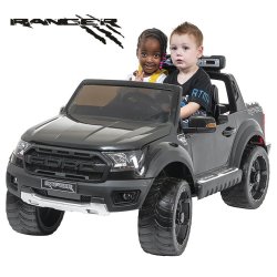 New Ford Raptor Black - 2 Seater Kids Electric Ride On Car