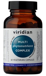 Viridian Multi Phyto Nutrient Vegetarian Capsules 60