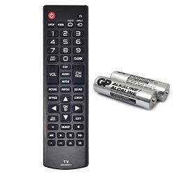 AKB73975711 Replacement Tv Remote For LG Tv 55LB5900-UV 32LB550B-UC 32LB5600-UH 32LB560B-UH 32LY340C-UA 39LB5600-UH 42LB5500-UC 42LB5600-UH 42LB5600UH 42LY340C-UA With Gp Alkaline 2 Pcs Batteries