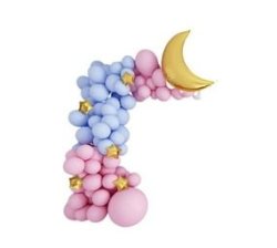Balloon Garland Arch Kit Moon In The Sky