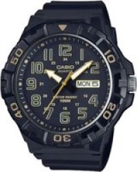Casio Men& 39 S Standard Analogue Wrist Watch Black