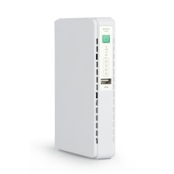 MINI Ups Dc To Dc 12V 9V With USB And Poe Output Power Over Ethernet - 32.56WH 8800MAH