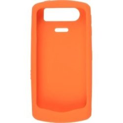 Blackberry Rubberized Skin Case For Blackberry 8100 - Orange