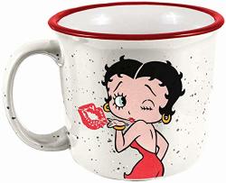 Spoontiques 21500 Betty Boop Camper Mug 14 Ounces White