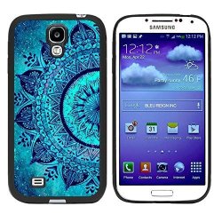 DOO UC,.LTD Galaxy S4 Case Laser Technology For Protective Samsung Galaxy S4 Case Black Doo Uc Tm - The Wonderful Dream Teal Mandala