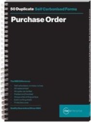 Rbe A5 Purchase Order Duplicate Spiral Bound Book Pack Of 3