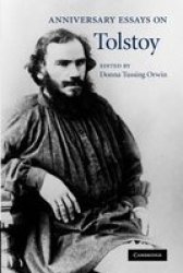 Anniversary Essays On Tolstoy Paperback