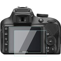 2 Pack Nikon D3400 D3300 D3200 D3100 Screen Protector Tempered Glass For Nikon D3400 D3300 D3200 D3100 Digital Slr Camera