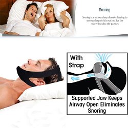 Jern Adjustable Anti Snore Chin Strap