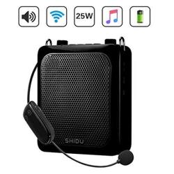 Voice Amplifier Wireless MIC Headset 25W Rechargeable Portable Microphone And Speaker Powerful Bluetooth Loudspeaker For Presentations Teachers Elderly Promotion And More Outdoor indoor Activities