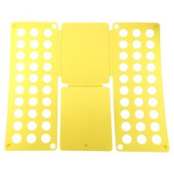 Clothes Folding Plastic Board - Yellow