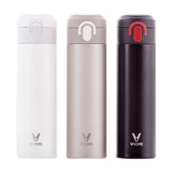 XiaoMi Original Viomi 300ML Portable Vacuum Flask Outdoor Bottle Stainless Steel Bottle Camping Bottle Black - Black