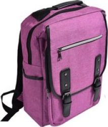 Heritage Laptop Backpack - Pink