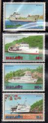Malawi 1985 "lake Malawi Ships" Set Of 4 U.m.m. Sg 728-31. Cat 8 50 Pounds.