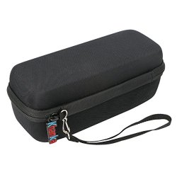 Khanka Hardshell Eva Storage Carrying Travel Case Bag For Jbl Flip 1 2 3 Splashproof Portable Bluetooth Speaker Black