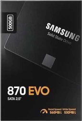Samsung - 870 Evo Sata III 2.5 Inch 500GB SSD