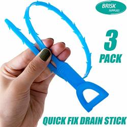 Blue Drain Snake - Ultraflex Unbreakable Clog Remover Hair Catcher